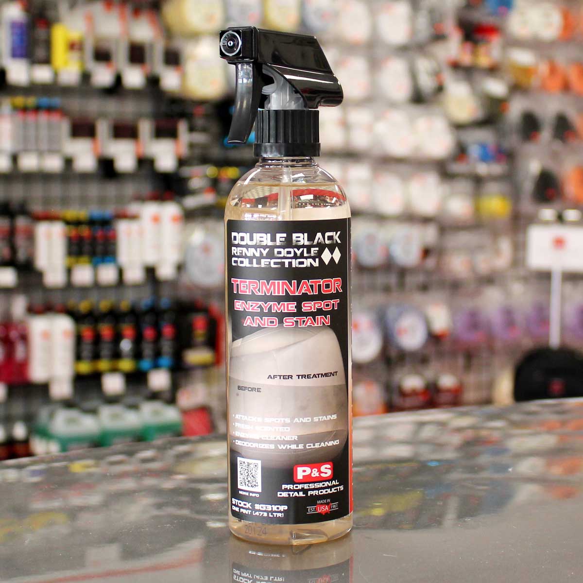 P&S Terminator Enzyme Spot and Stain Remover | KC Auto Car Care