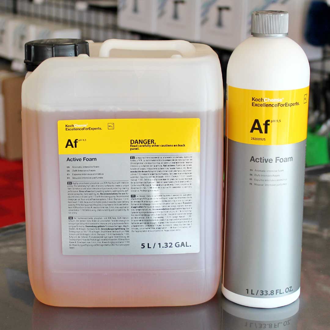 thumbnail interactive-video image 1 of Koch Chemie Active Foam 5 Liter / 169oz – Pre-Wash Foam, 282005US 1 of 3