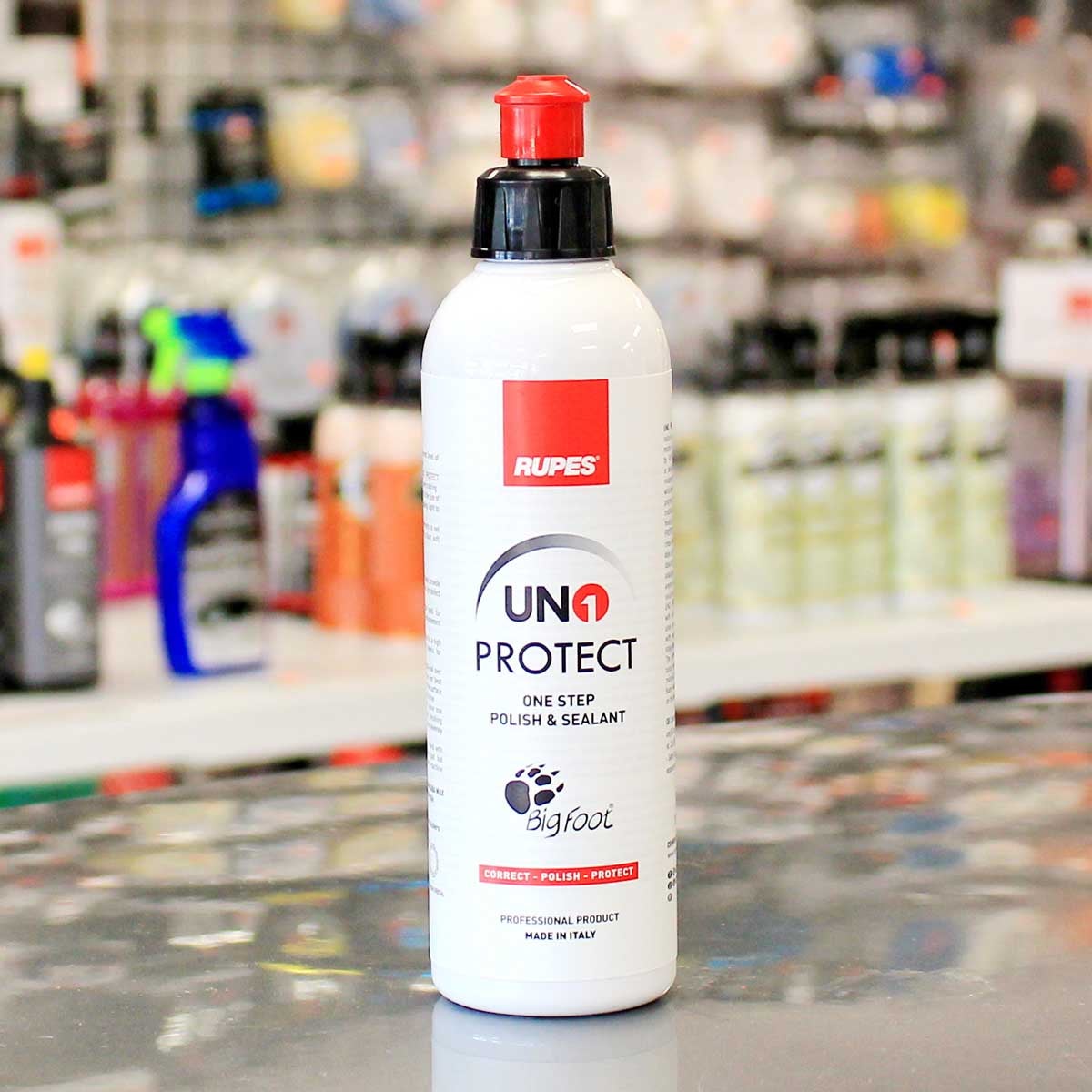 Rupes UNO PROTECT One step Polish and sealant compound – Pal Automotive  Specialties, Inc.
