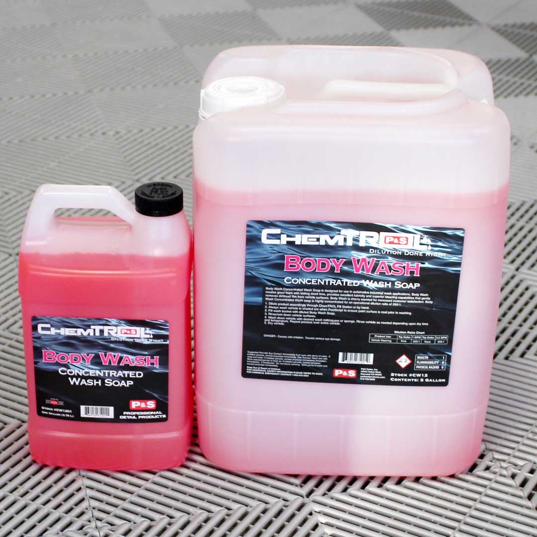 P&S Wash And Wax 5 Gallon, Concentrated Car Wash Shampoo