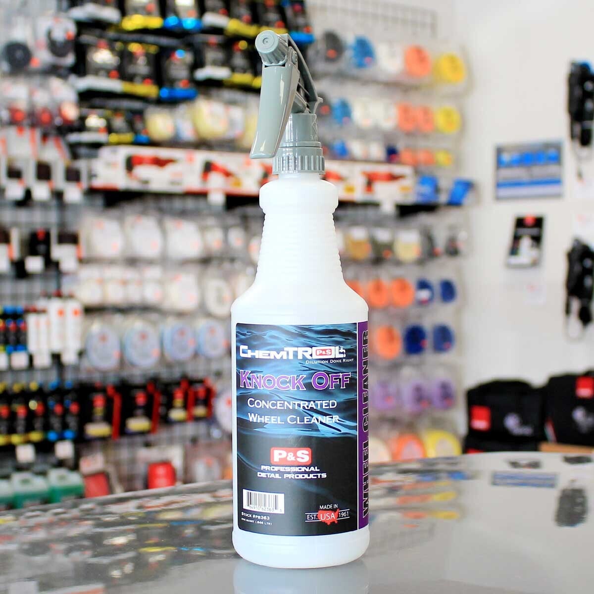 Knock Off Concentrated Wheel Cleaner – P & S Detail Products