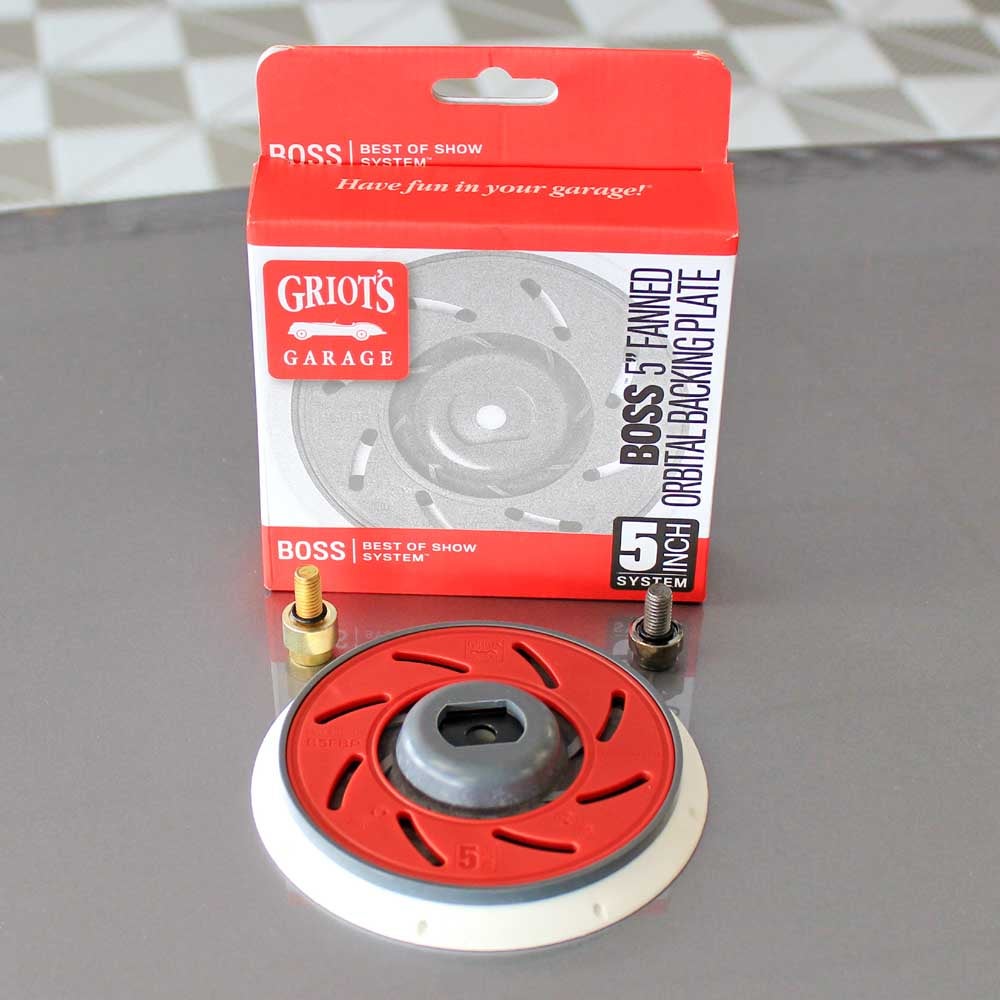 Griot's Garage G9 6 Random Orbital Polisher With 5 Inch Backing Plate  Included