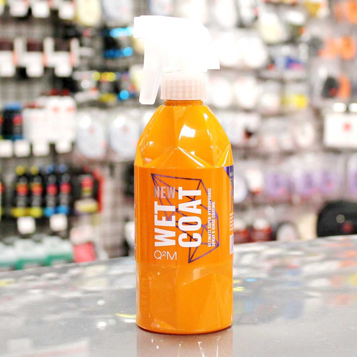  GYEON quartz Wet Coat (500ml) - Hydrophobic Silica Spray Coating  - Easy Gloss and Protection-Safe on all Exterior Surfaces : Automotive
